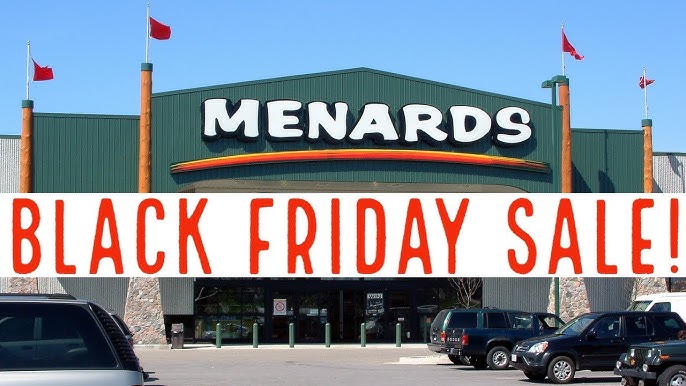 Sale at Menards on Black Friday: Unbeatable Deals You Can't Miss